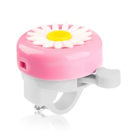 Lotsdonxia Daisy Flower Bike Bell - Loud & Clear Ringing, Purple & White Available for Scooters, Mountain Bikes, and Bicycles