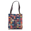Colorful Patchwork Bohemian Artistic Style Tote Bag
