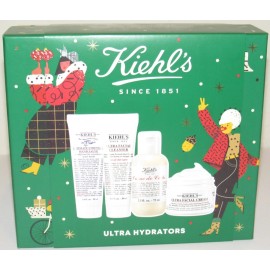 Kiehl's 4 Kiehl's Set Creme de Corps Ultimate Hand Salve Ultra Facial Cream & Cleanser