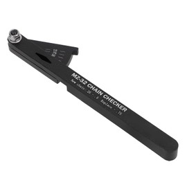 Yosoo Health Gear Indicador de Desgaste de Cadena de Bicicleta para Todas Las Cadenas de Bicicleta, Comprobador de Cadena de Aluminio, Detección de Estiramiento, Desgaste, Longitud y ángulo de la