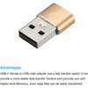 Usb 3.1 Type C Female To Usb 3.0 Male Adapter