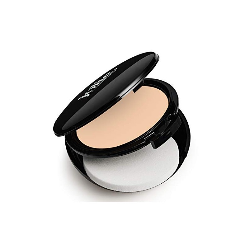 Jolie Creme Foundation SPF-15 Full Coverage Makeup W/Sponge (Soft Almond)