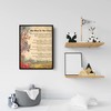 the Man in the Glass Poem Print Canvas Wall Art