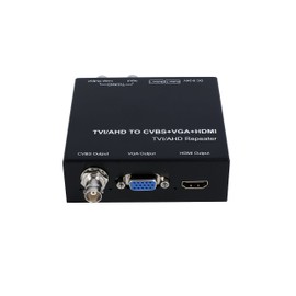 Honor Digital Techs TVI/AHD to HDMI/CVBS/VGA Converter (Version 2018) Supports 5MP(TVI/AHD), 4MP, 3MP, 1080P and 720P