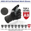 Schwer Cut Resistant Gloves Level 9, Touchscreen, Sandy Nitrile Coated
