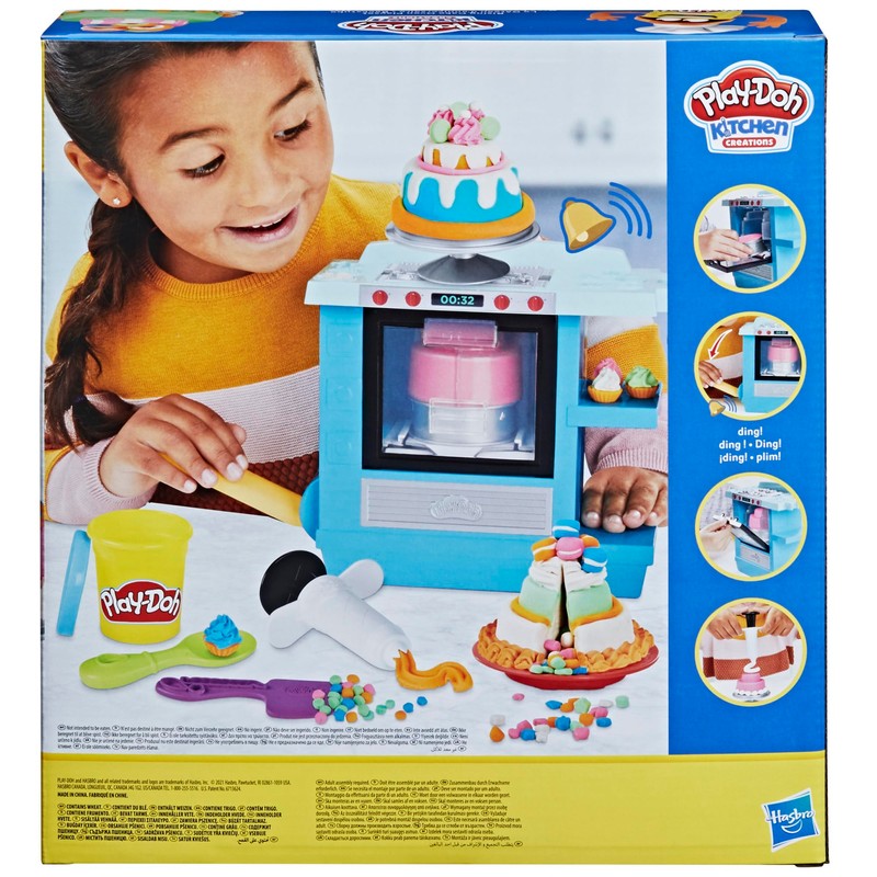 Play-Doh Kitchen Creations Rising Cake Oven Bakery Playset for Kids