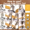 Canvas Snap Kit, Snap Fastener Tool, 405 PCS Boat Cover