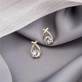 Lymphatic Earrings for Women Halolux Lymphvity Germanium Drainage Therapy Negative Ion Lymph Detox Earrings Jewelry (Gold+Silver)