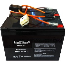 Beiter DC Power Extended Run Time 28% Longer Running Time Upgrade your Razor With High Performance Batteries + New Wiring Harness