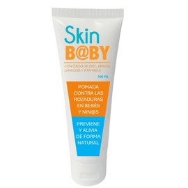 Skin Baby - Pomada contra Rozaduras para Bebés, Evita y Alivia con Óxido de Zinc, Árnica, Lanolina y Vitamina E, (paquete 3 pzs, 300, grs)