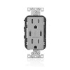 Leviton 15 Amp USB Type C In Wall Charger with