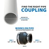 Fernco P1056-32 Flexible PVC Reducing Coupling, Connects 3" Pipe to