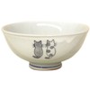Matsumoto Pottery Nyanko Rice Bowl (Small) 11540