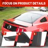ECOTRIC Rear Trunk Spoiler Wing Compatible with 2010-2014 Ford Mustang