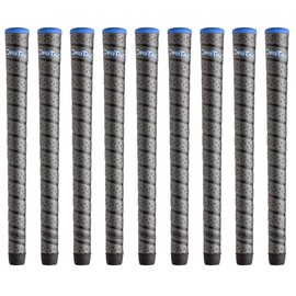 Winn Dri-TAC - Lote de 9 Piezas de Agarre de Golf, Gris, Midsize