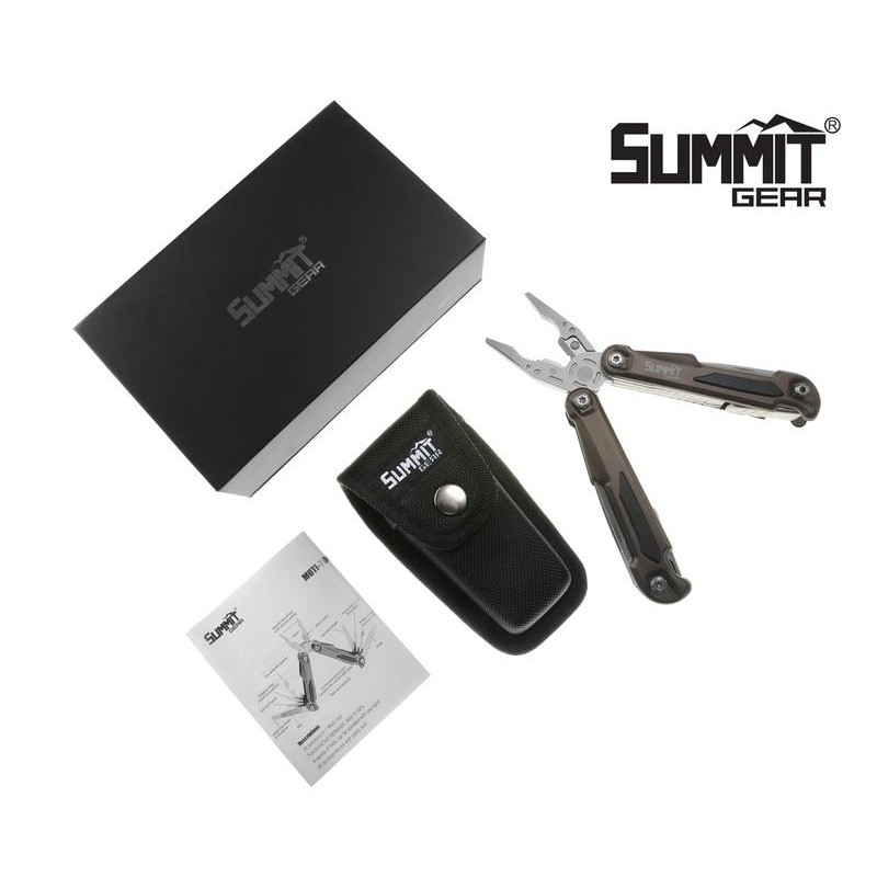 Summit Gear Stainless Steel Multi Tools Ultimate 14-in-1 - Needle