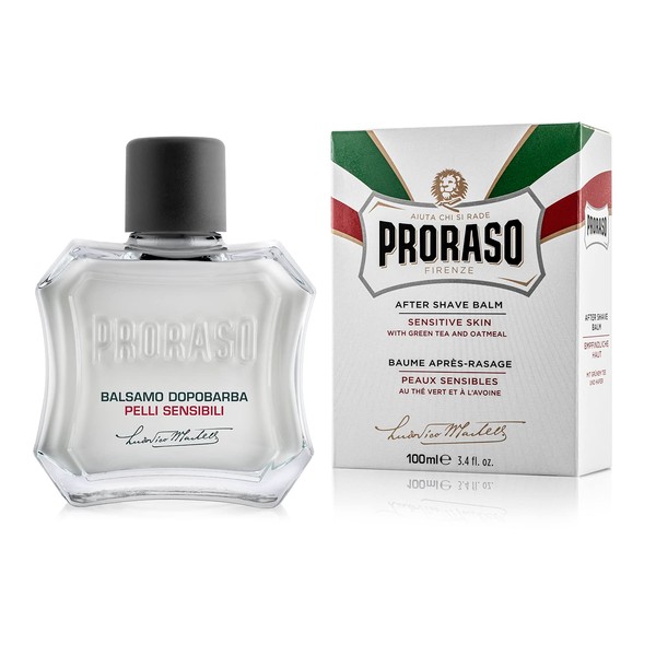 Proraso After Shave Balm for Men, Sensitive Skin Moisturizer with