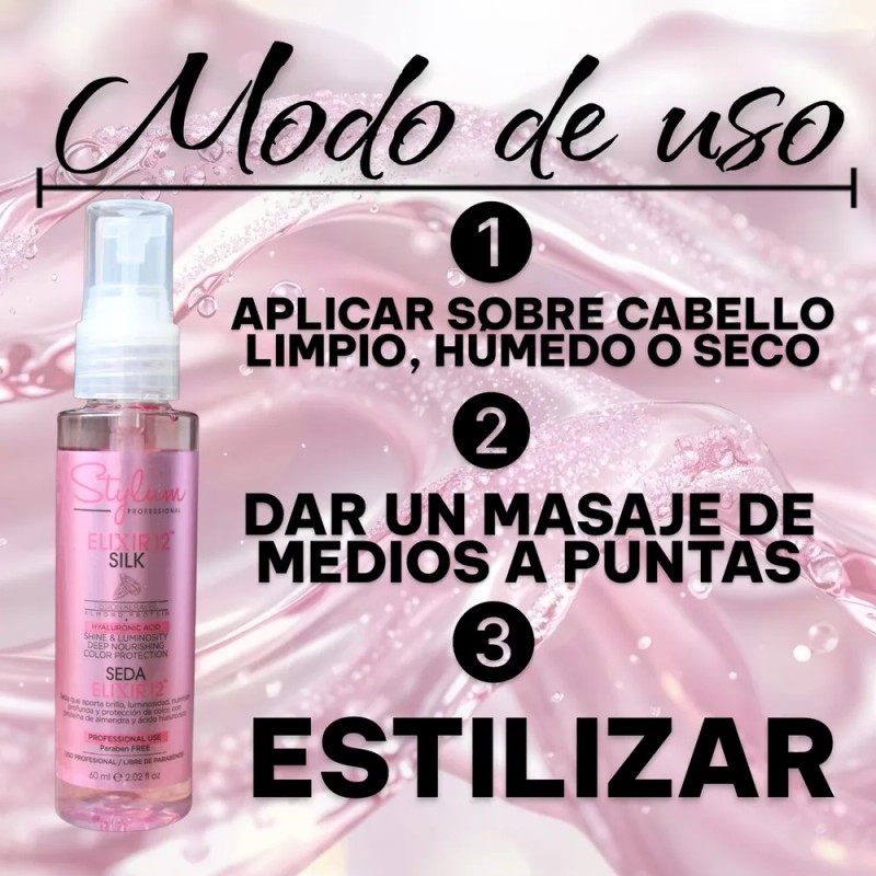 Seda Termoprotectora 60ml Stylum Profesional