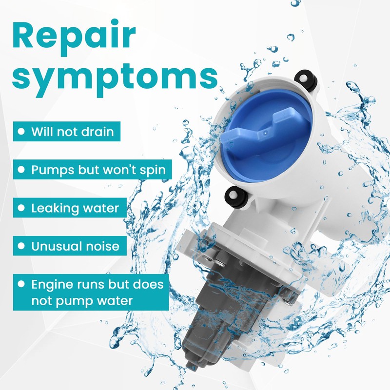 WH11X29539 AP6986715 Drain Pump and Filter Replacement Fit for GE