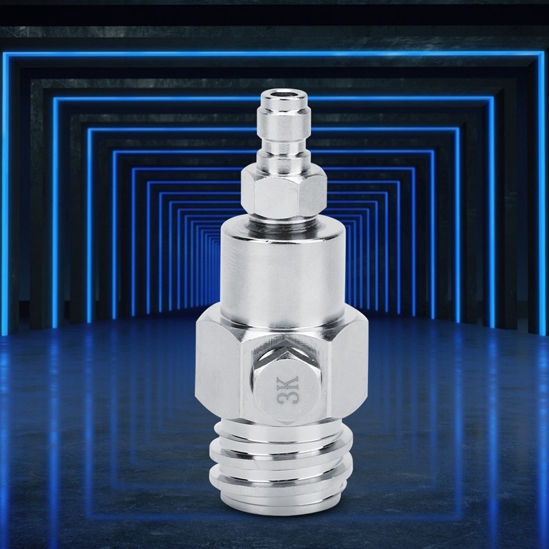TR21-4 External CO2 Tank Adapter Connector with 3K Burst Disk