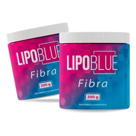 Kit De 2 Fibra Para Bajar De Peso Lipo Blue 200 G