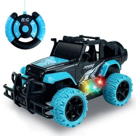 Hymaz RC Car Toy for Children, 1/20 Off Road Electric RC Car, Remote Control Car, Beginner, Gift, Gift, Christmas, Children's Day, Celebration (Blue)