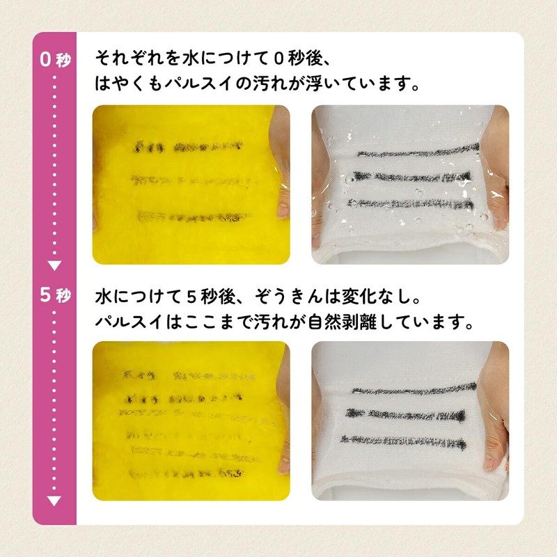 Copa Corporation Pulp Wipes Yellow Cleaning Cloth Natural Pulp Made