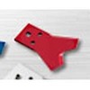 Sanyo Metal Replacement Blade for Self-Propelled Grass Mowers, W Cut 60, Top Blades, 2 Pieces, Free Blades, Weeding