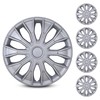 AUTOWIKI 4-Pack 14 Inch Wheel Rim Covers Universal Hubcaps, Hubs