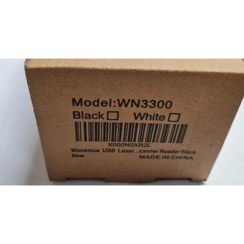 WoneNice WN3300 USB Barcode Scanner Reader