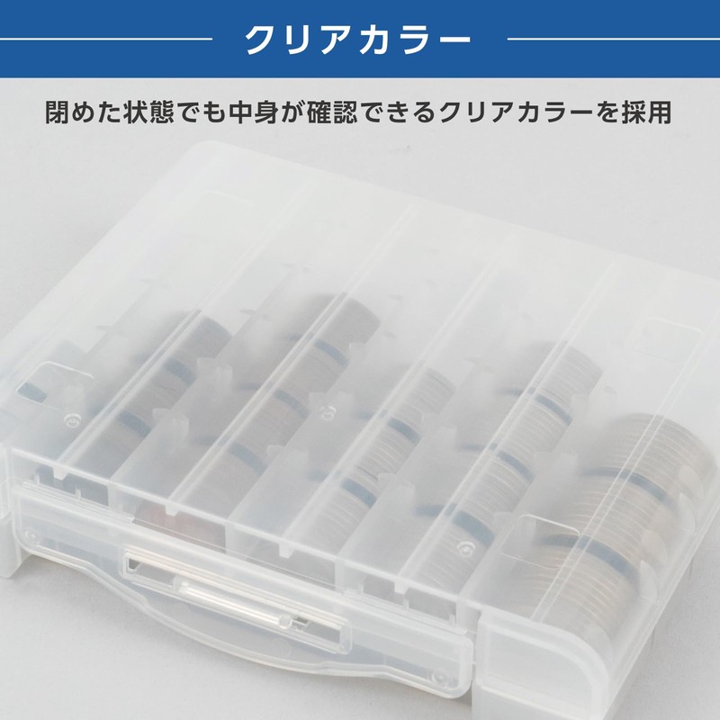 Carl Office Supplies Coin Case, Made in Japan, for Change,