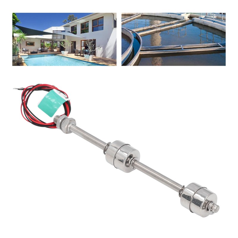 200mm 0‑ Dual Ball Float Switch Stainless Steel Double Ball