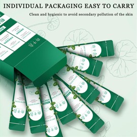 Centella Asiatica Foam Facial Mask, Centella Cleansing Foam Mask, Moisturizing Deep Cleansing Smear Skincare Mask, Pore Clearing Clay Mask, Natural Skincare For Women, Men 1Boxes