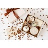 LaurGifts Birthday Gift for Women Coffee Scented Basket Set Box