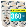Bryzant Large Lint Roller Refills 6.3 inches Pet Extra Sticky
