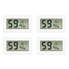 YFFSFDC 4pcs LCD Digital Thermometer Thermometer with Built-in Sensor for