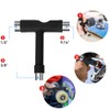 All-in-One Skateboard Tool, Multifunctional Skateboard Maintenance, Allen Wrench, T-Shaped Spanner,