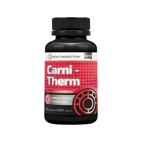 Quemador De Grasa Carnitherm Healthaddiction L-carnitina Sabor Sin sabor