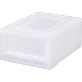 Iris Ohyama MBC-S Storage Case, Box Box, Width 10.4 x Depth 14.6 x Height 6.4 inches (26.5 x 37 x 16.2 cm)