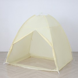 One-Touch Indoor Heating Tent - Queen Size for 2, Windproof & Cold Protection for Winter Warmth Bed