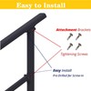 Handrails for Outdoor Steps,1-4 Step Stair Handrail & Indoor Stair