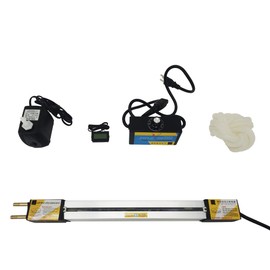 EQCOTWEA Acrylic Heat Bending Machine 110V Acrylic PVC Plastic Bender Manual Strips Heater for Plexiglass Bending Tool 1-6mm Thickness for Sign Making(12in 300W)