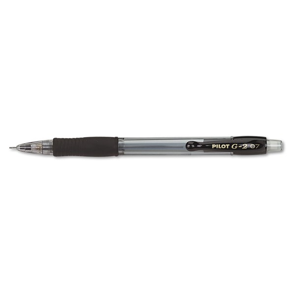 Pilot 51015 Mechanical Pencil, Rubber Grip, Refillable.7Mm, Black