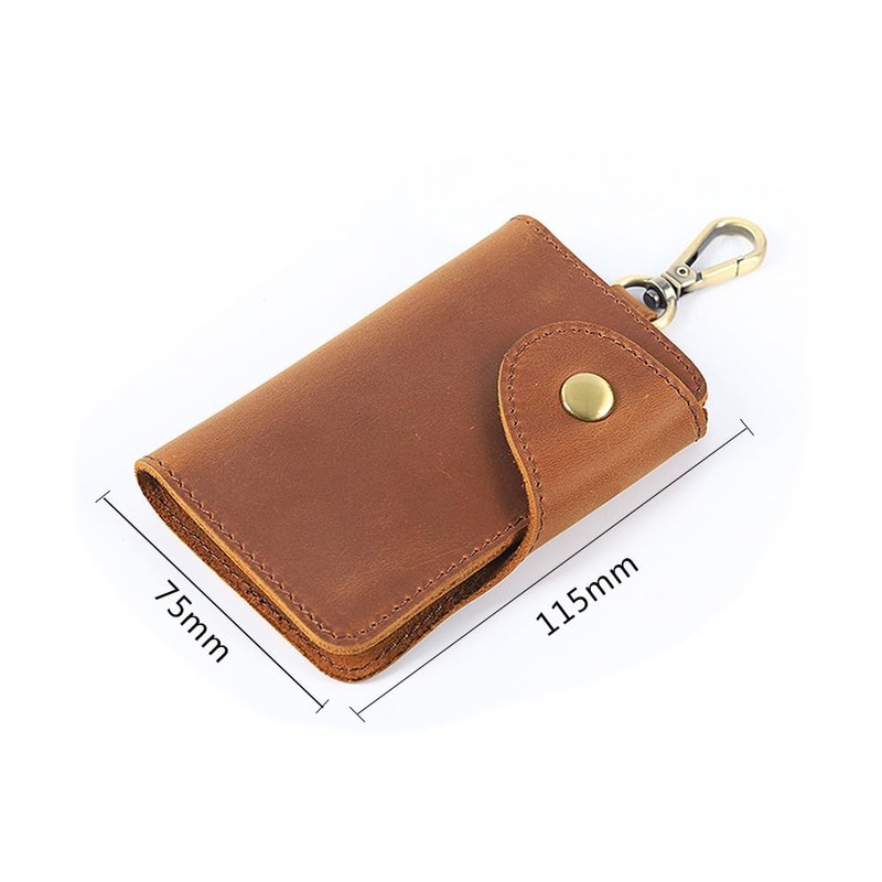Whatna PY-022 Tenzen Cow Leather Key Case, Men's, Women's, Smart