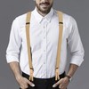 Buyless Fashion Button End Logger Work Suspenders for Men -