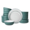 Stone Lain Laro Stoneware Dinnerware Set, 24-Piece - Service for
