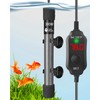 AquaMiracle Adjustable 300W Aquarium Heater Submersible Fish Tank Heater Super