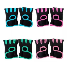 EGTMA Kit 2 Guantes Con Almohadillas Amortigua Fitnes Hombre Mujer