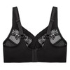 Glamorise Women's Minimiser Bra, black