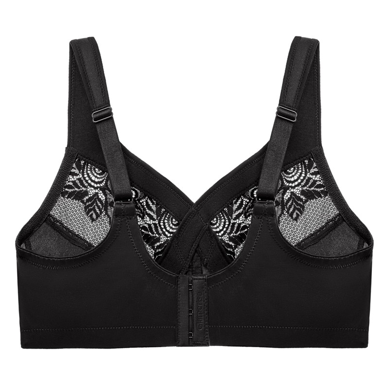 Glamorise Women's Minimiser Bra, black